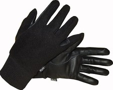 Ryda Damen Winter Leder Reiten Handschuhe Vliesrücken