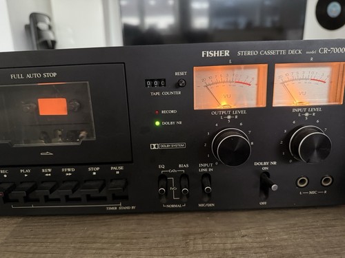 Fisher 7000 kassettendeck - fisher, cr-7000