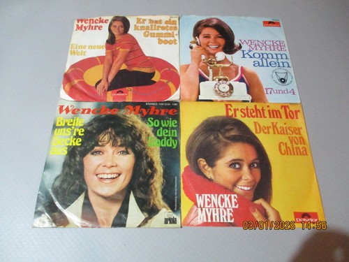 Single vinyl sammlung 4x - vinyl,