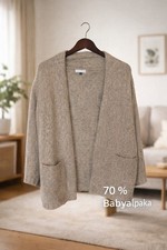 Strickjacke Babyalpaka