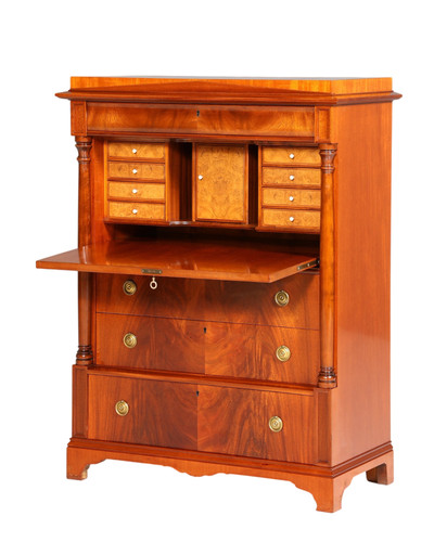 Biedermeier stil sekretär - biedermeier,