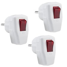 Schuko Stecker mit Schalter 3