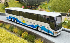 Setra Kässbohrer S319 GT-HD Weiß mit Alpinen Dekor  AMW 1:87