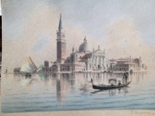 aquarell-pastell von Umberto