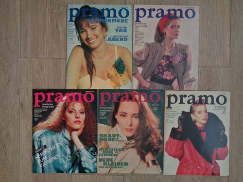 Ddr modezeitschrift - 5x,