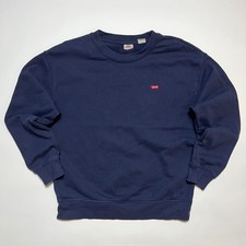 Levis Mini Boxlogo Crewneck Pullover Supreme Style Herren blau S