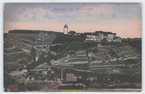 Ansichtskarte freyburg d - freyburg, a.d