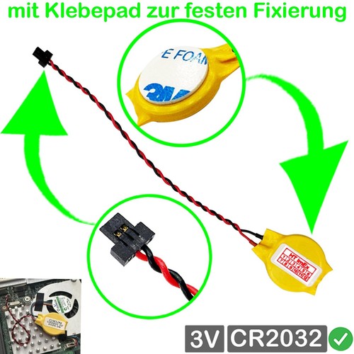 Cr2032 bios batterie flach - cr2032,