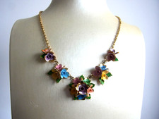 Bezauberndes Schmuckset Modeschmuck 40er - 50er Jahre