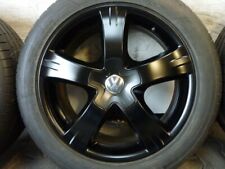 ALUFELGEN ORIGINAL VW T5 EDITION 25 AZEV R BLACK SCHWARZ SOMMERREIFEN 255/45 R18