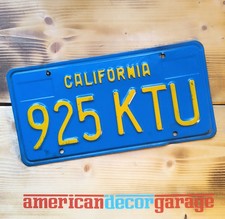 USA Nummernschild/Kennzeichen/license plate/* California blue Plate*