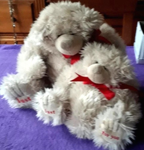 Douglas teddy bär 2xstofftier - teddy,