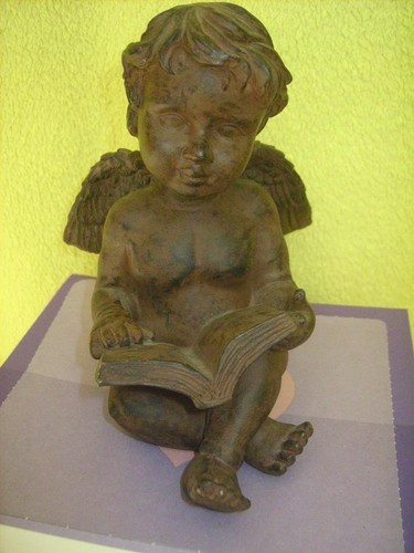 Natürliche engelfigur buch - m.,