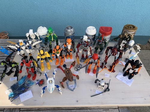 18x lego bionicle - bionicle, konvolut