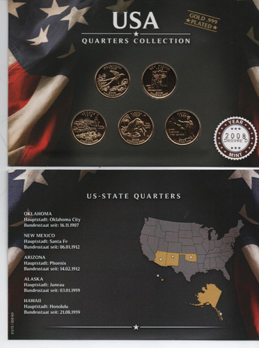 Usa quarters collection - usa,