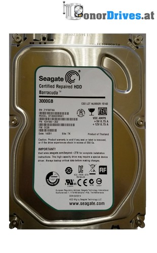 Seagate st3000dm001 - seagate, st3000dm001-