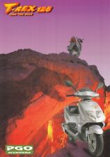 P + PGO T-Rex 125 + Prospekt brochure + 4 Seiten 