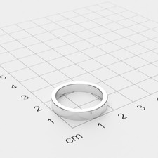 Neodym ringmagnet 5x4mm - neodym, ringmagnet,