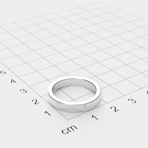 Neodym ringmagnet 5x4mm - neodym, 22.5x4mm