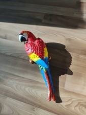 Wandfigur Papagei Wanddeko Gusseisen