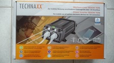 Wechselrichter 1200W TE16 von Technaxx, über 12V-Anschluss, mobile Nutzung