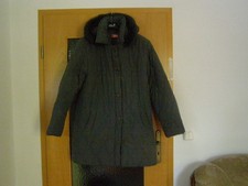 Warme Leichte Winter Jacke  Abnehmbare Kapuze mit Echtfellbesatz  Gr. M
