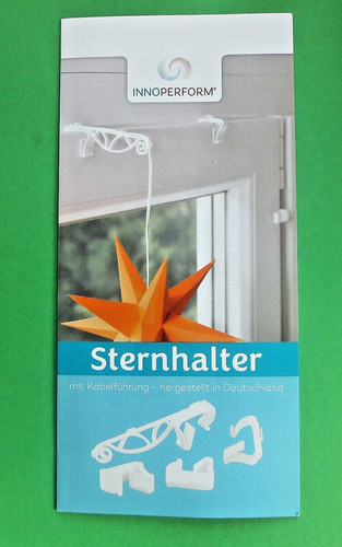 Sternhalter mit kabelführung - sternhalter,
