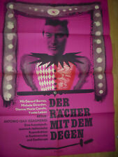 632 DDR A1 FILMPLAKAT 1967 DER RÄCHER MIT DEM DEGEN  LE AVENTURE DI SCARAMOUCHE