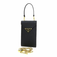 Prada Saffiano Handytasche 10,5x18x2cm schwarz gebraucht