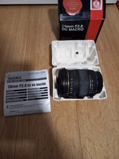 Objektiv Sigma AF-MF Marcro Lens 50mm F2.8 EX DG Marco