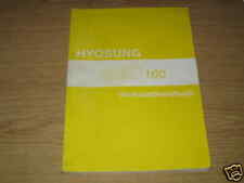 Werkstatthandbuch Hyosung Cab 100, Stand 1996