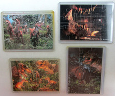 FREMDFIGUR + SUPER PUZZLE /  JURASSIC PARK LOST WORLD von TOMBOLA + 4 BPZ K07