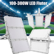 100/200/300W LED Außen Fluter Flutlicht Strahler Baustrahler StraßenScheinwerfer