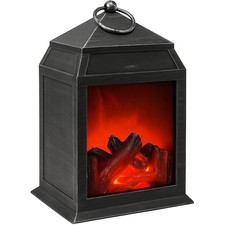 LED Tischkamin Tischfeuer Laterne Kaminfeuer Elektrokamin elektrischer Kamin