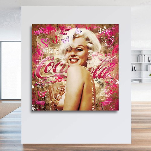 Leinwandbild marilyn monroe - leinwandbild,
