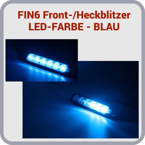 Led frontblitzer blau - led-frontblitzer,
