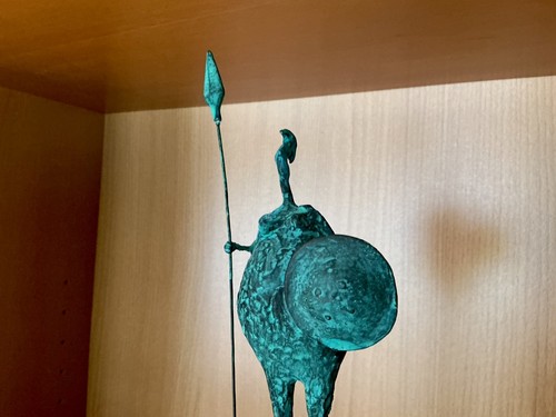 Bronzefigur bronzeskulptur - /,