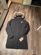 THE NORTH FACE Jacke Mantel Parka Arctic Daunen HyVent Damen Gr S schwarz