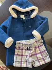 Burberry kurze Wollhose  128  - Vertbaudet Mantel 134