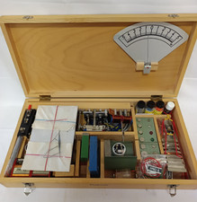 NEVA Lehrkoffer Elektrik , Lehrmittel, Phywe, Physik, Sammler