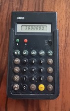 Braun Taschenrechner Modell