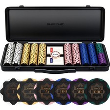 Poker Chip Set, 500 Chips