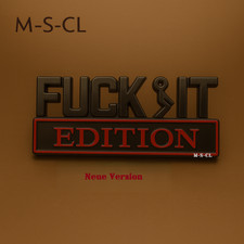 3D Fuck IT Edition Metall