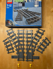 Lego 4531 World City Eisenbahn 9 Volt Weichen Neuhellgrau Set OVP-RAR