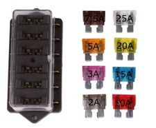12V/24V 6fach Sicherungshalter