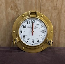 12 Zoll Nautische Messinguhr