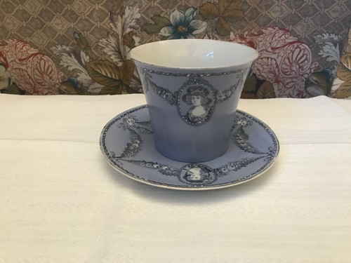 Antike jugendstil tasse mit - tasse,