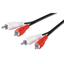 Audio Cinch Kabel 2x 2 RCA m