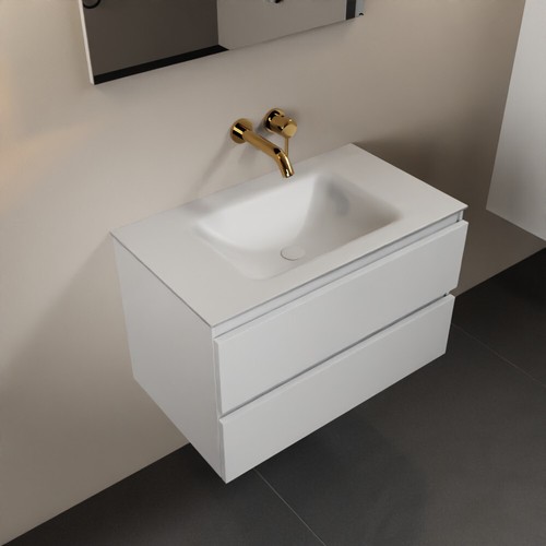 Corian waschtisch set weiß - corian,