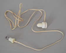 Vintage nostalgischer Mono Kopfhörer für Radio, weiß